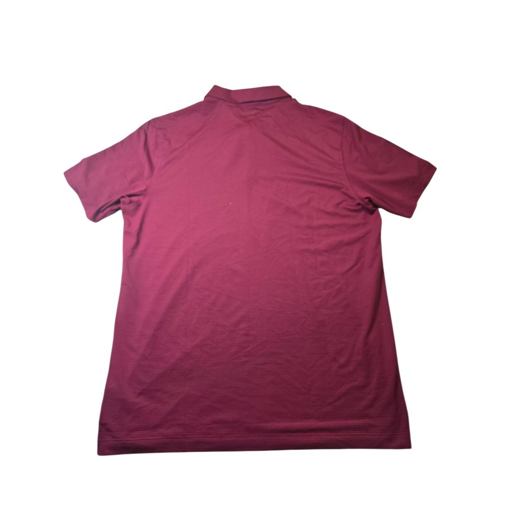 NWOT Adidas adiPure Red Striped Polo‎ Shirt Size L - Picture 6 of 7